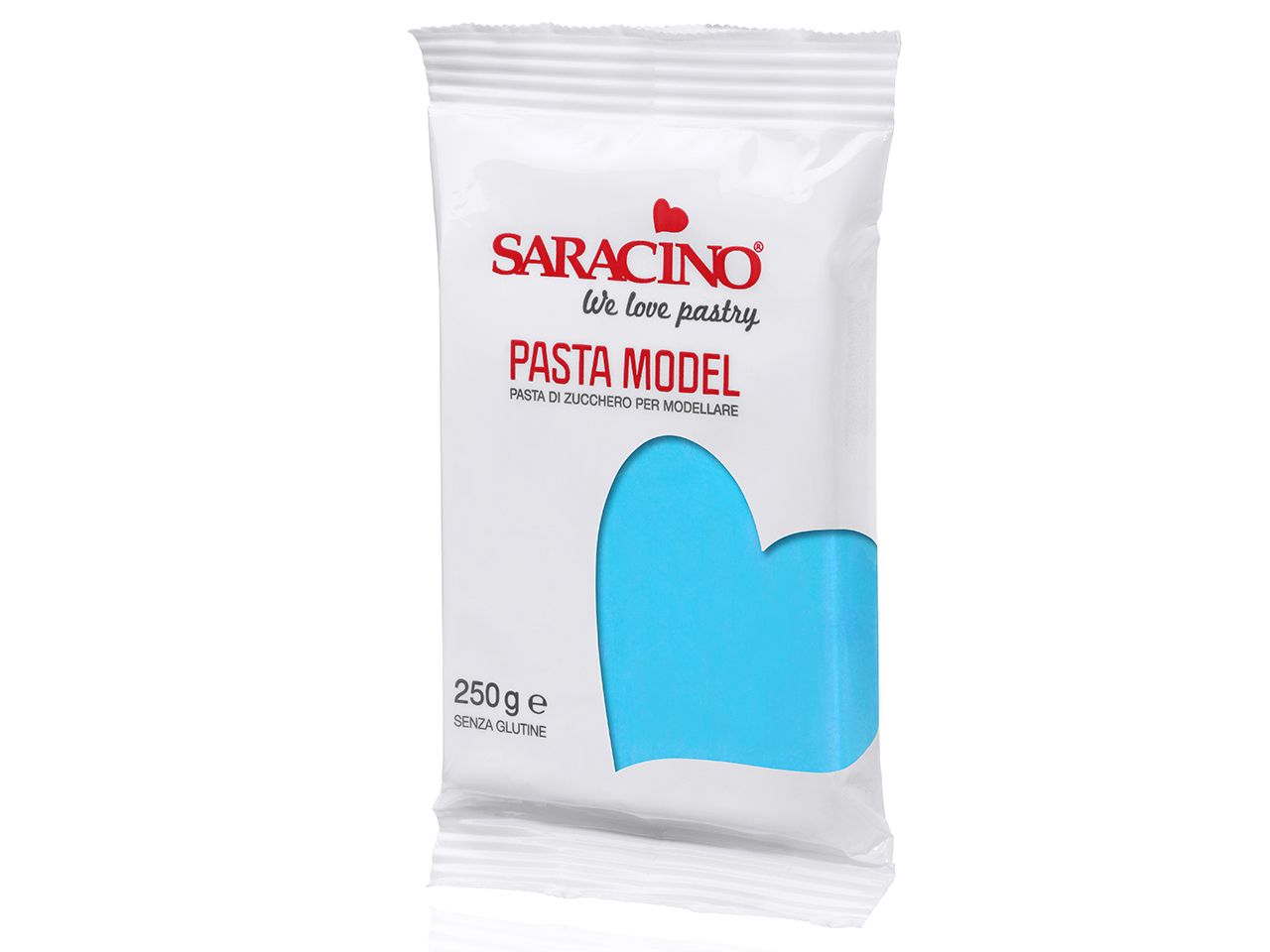 Saracino modeling fondant pasta model light blue 250g