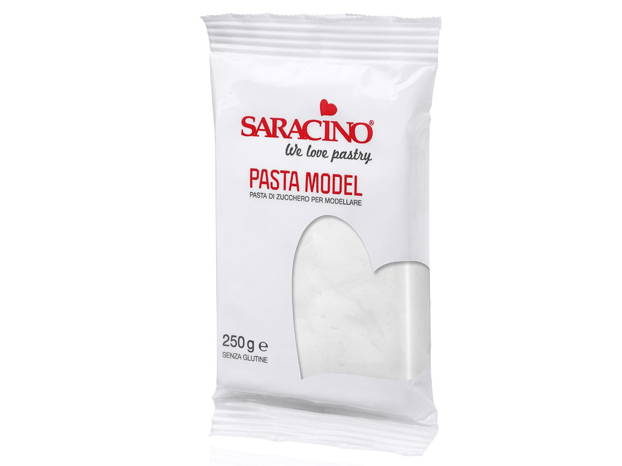 Saracino modeling fondant pasta model white 250g