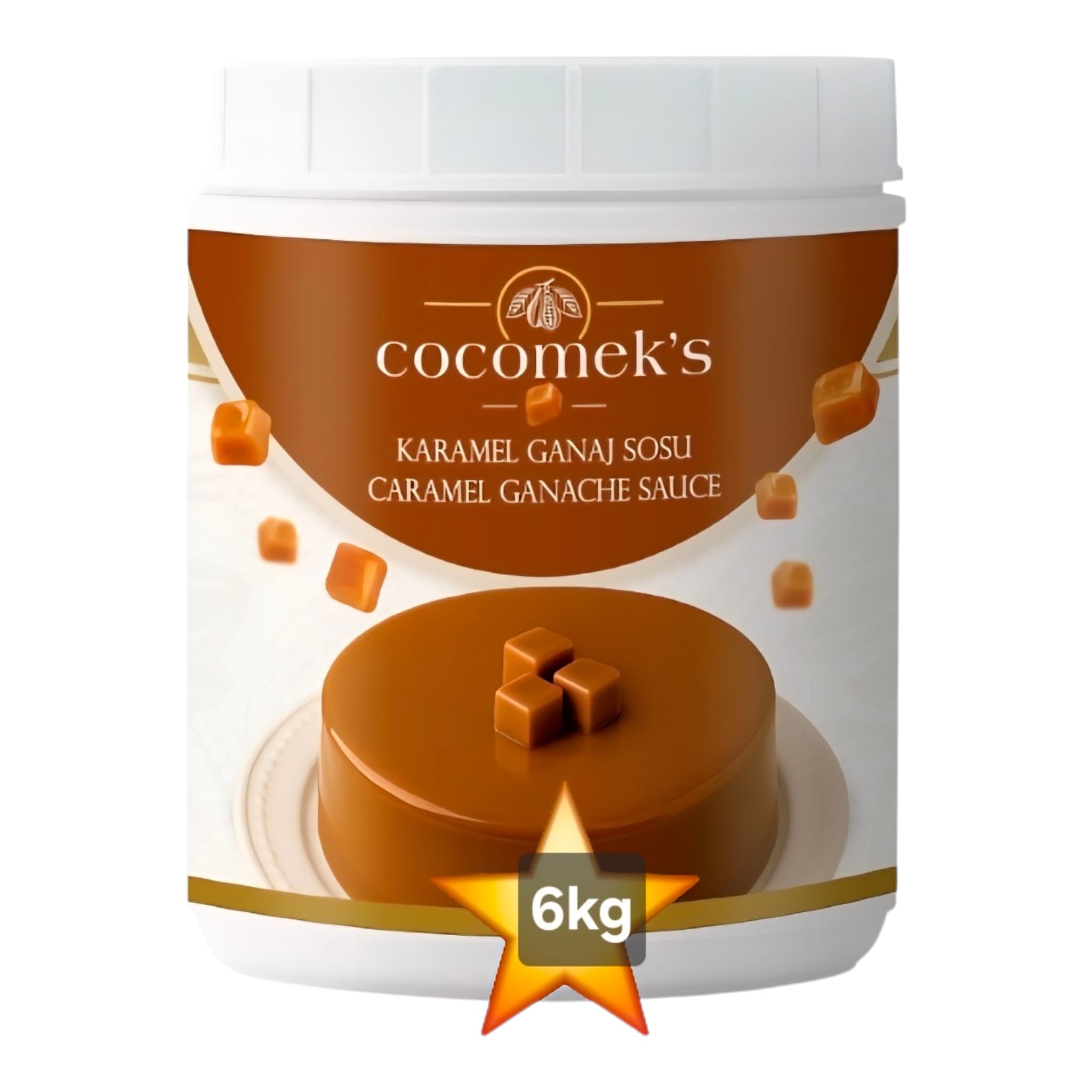 Cocomeks Karamell-Ganache-Sauce 6 kg