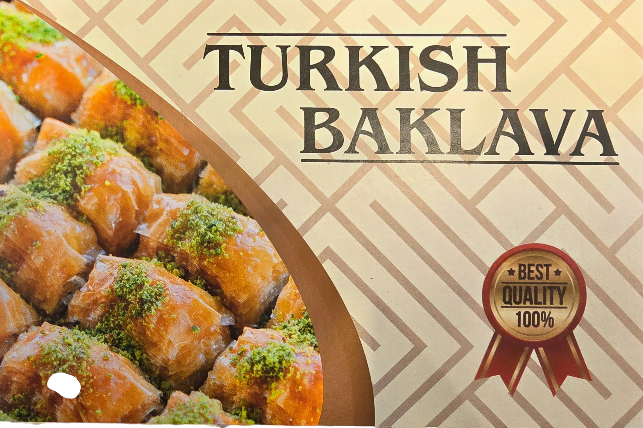 Baklava kartons wählbar Faltschachteln für 1000g Baklava Kartons  100stck.