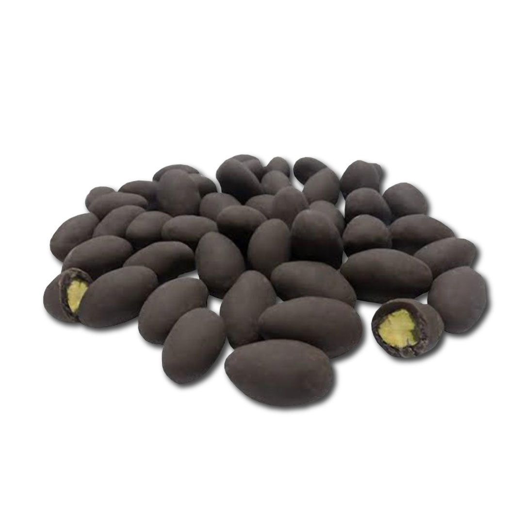 Matt Pistachio Chocolate Dragee - 3 Kg