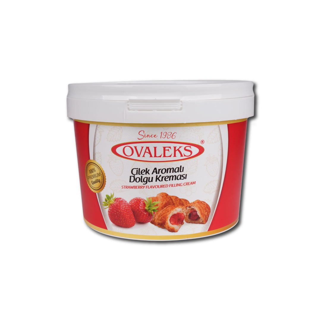 Ovaleks-Füllungscreme Erdbeere 6 Kg