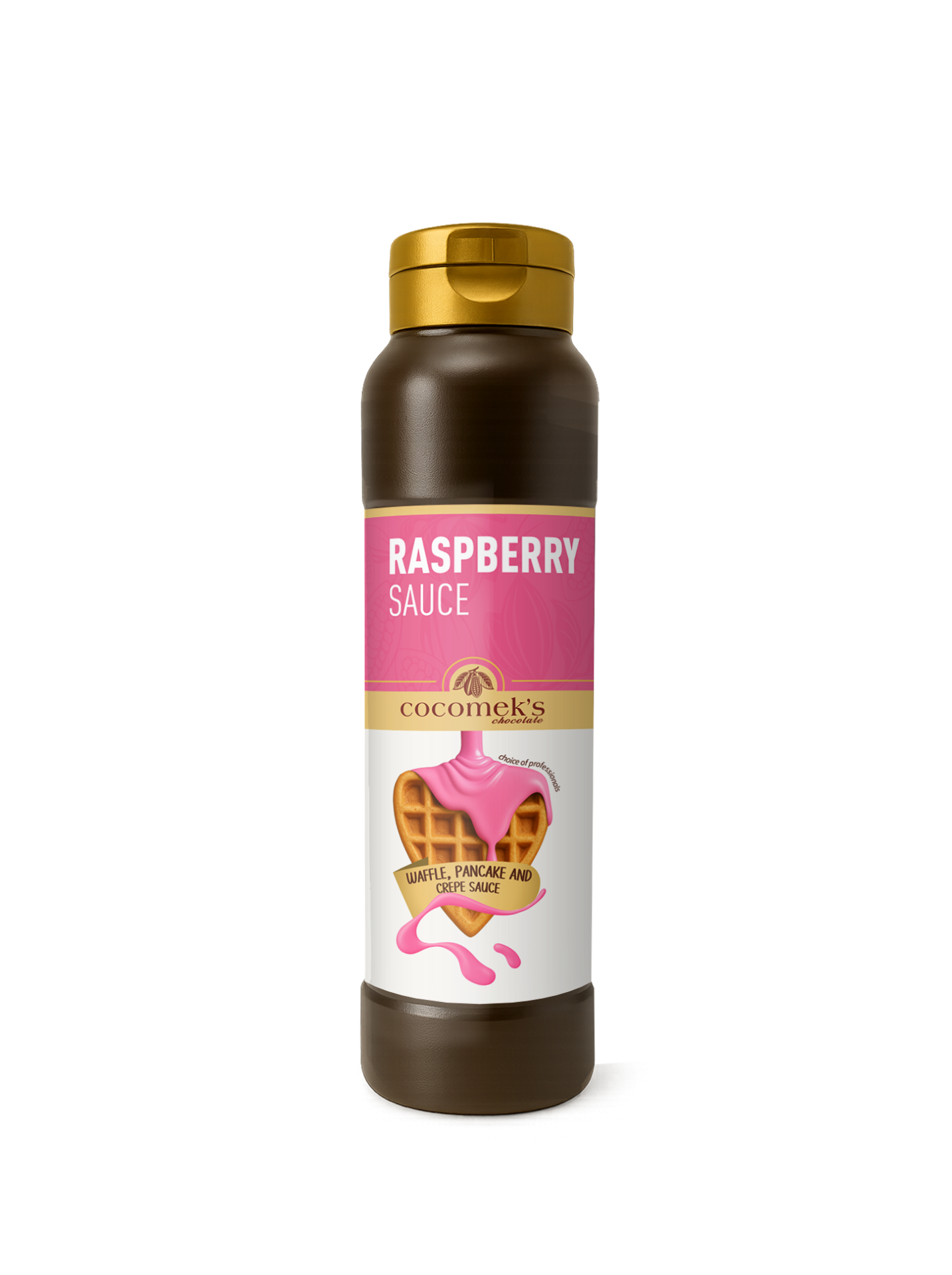 Cocomeks Himbeer-Sauce für Waffeln, Crêpes und Pancakes 1 kg