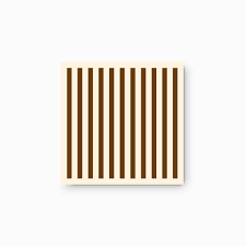 Decor chocolate hole pattern square