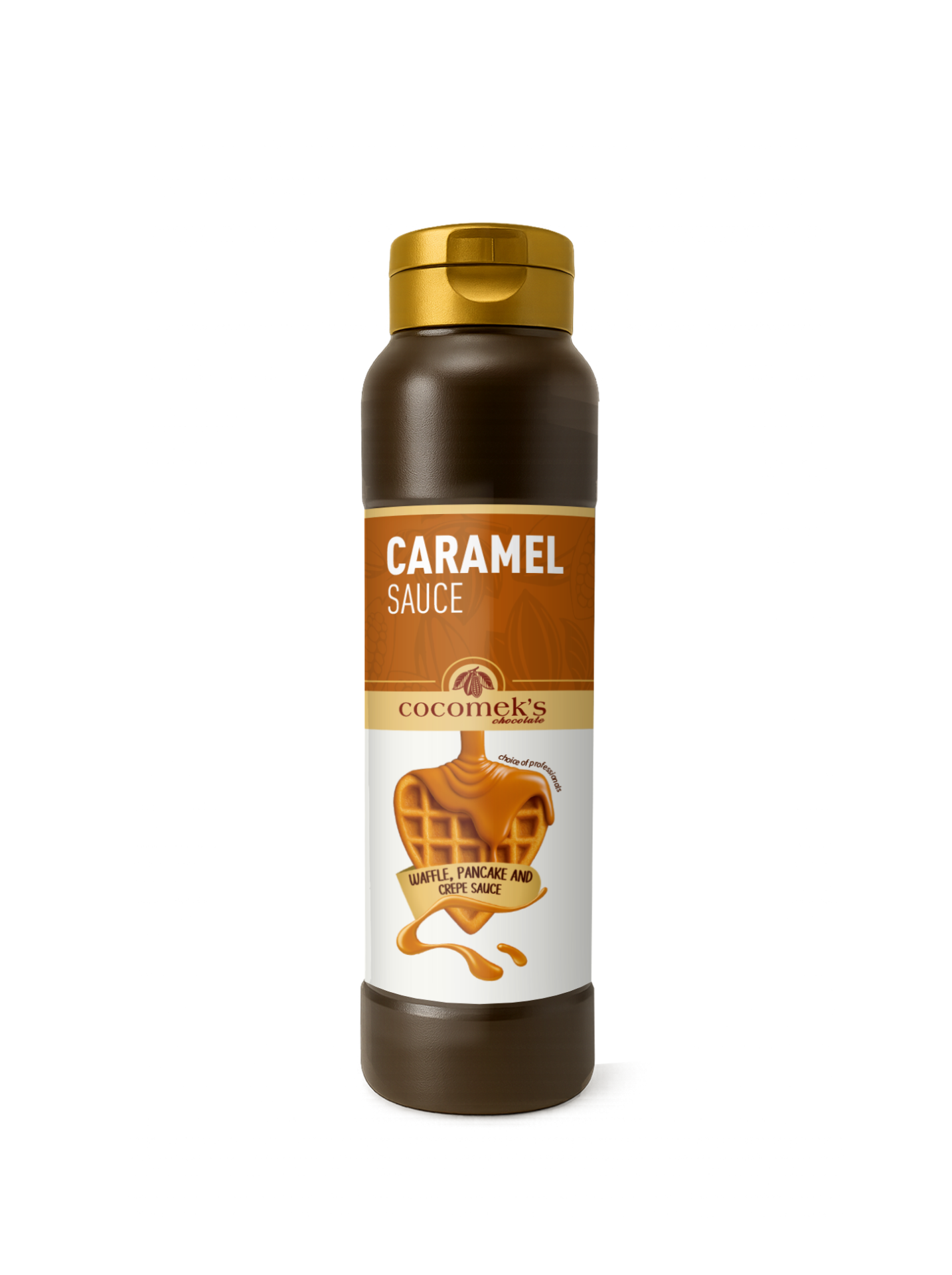 Cocomeks Karamell-Sauce für Waffeln, Crêpes und Pancakes 1 kg