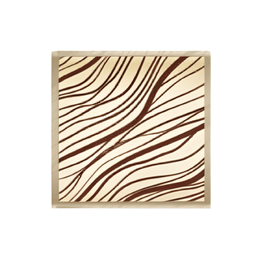 Decor chocolate square