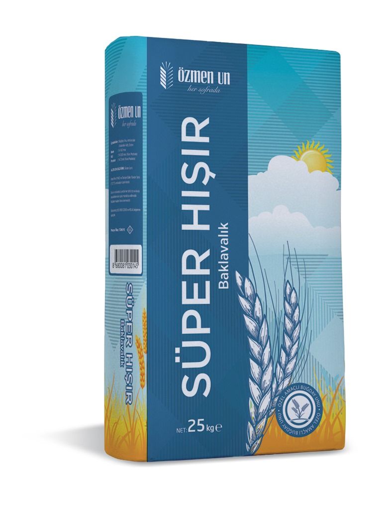 Baklava Flour - SÜPER HISIR - 25 Kg (Özmen Un)