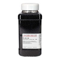 Sugar pearls black approx. 2.5-3mm 950g