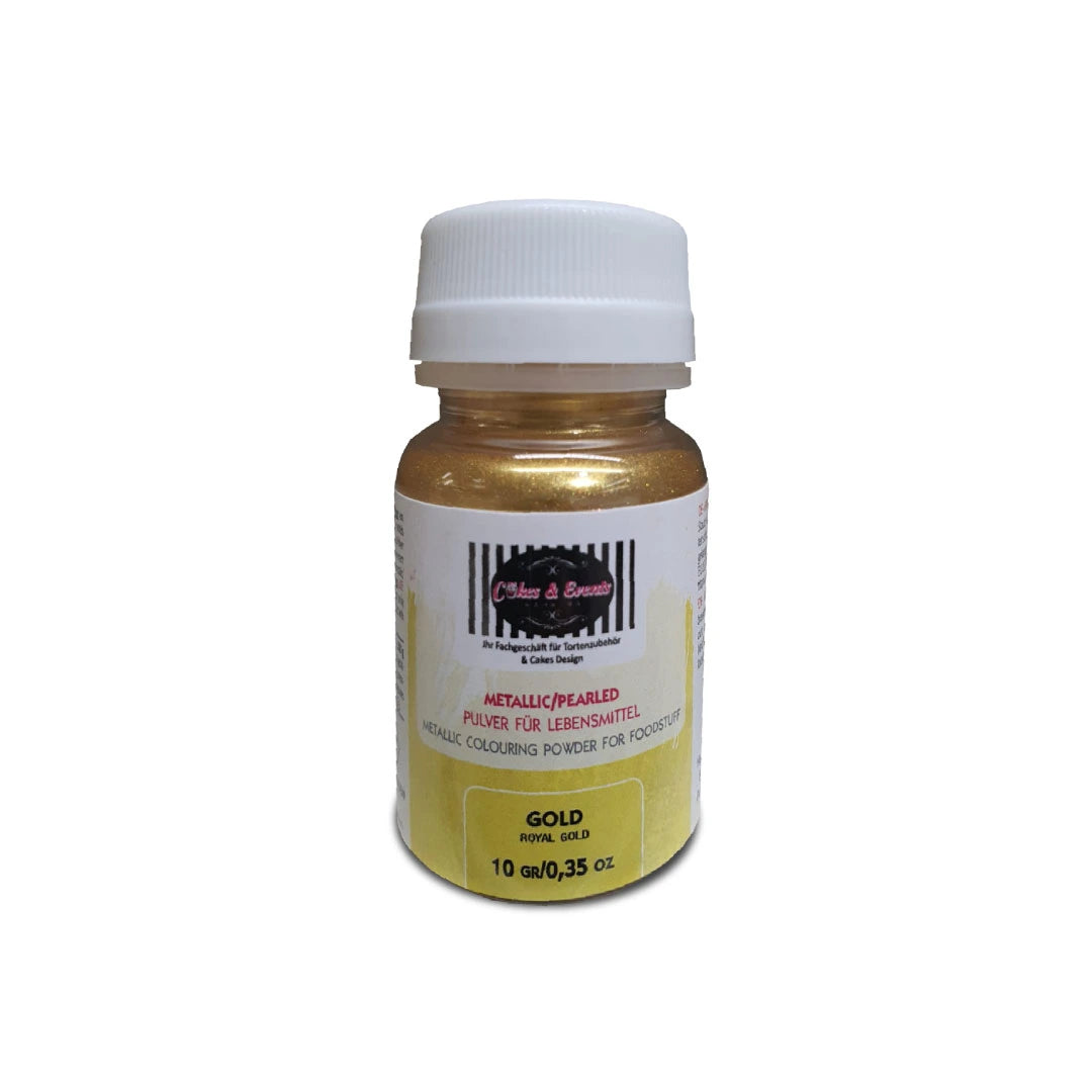 Food coloring powder 10g gold